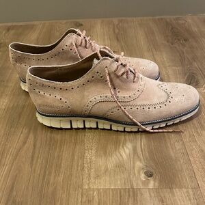 Cole Hann Grand OS Suede Oxford Shoes